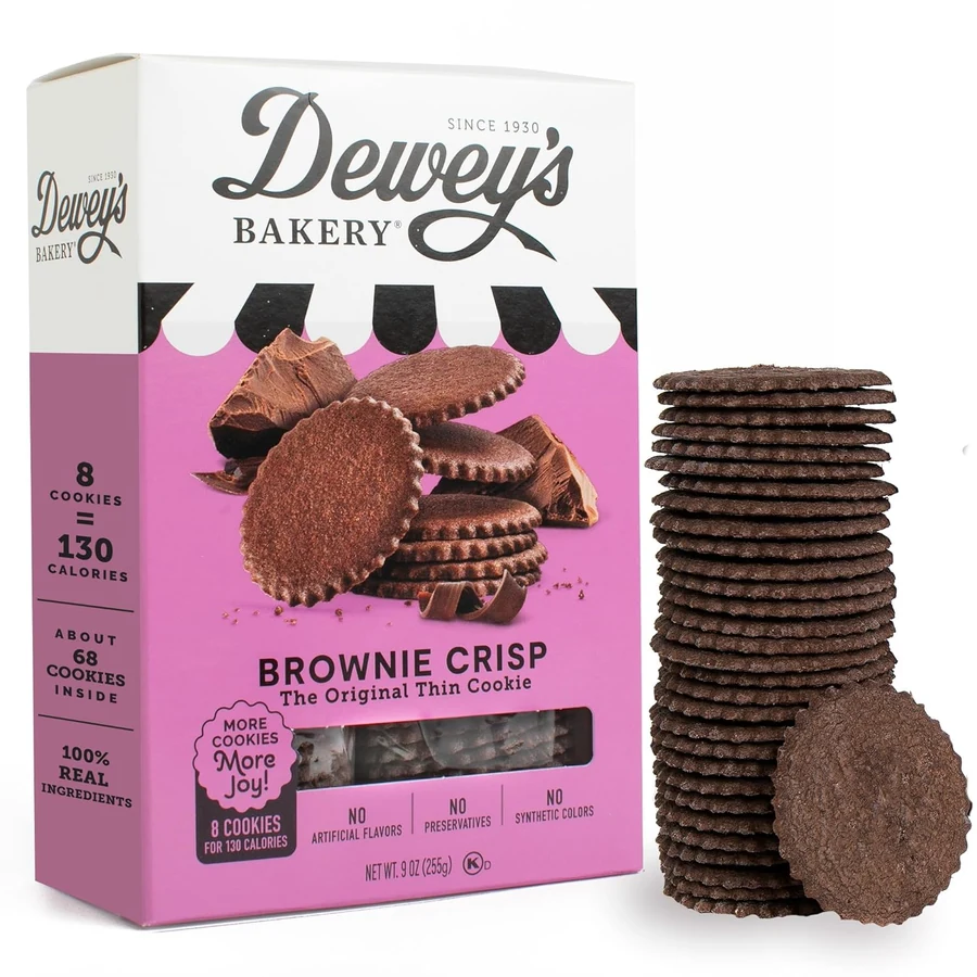 Dewey's Brownie Crisp Thins